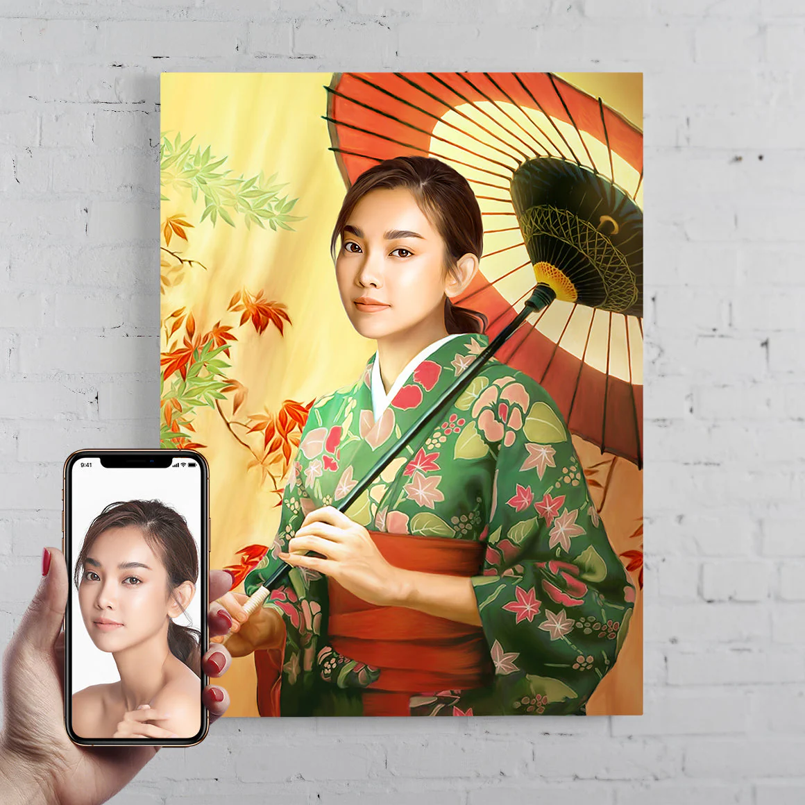 The Lady in a Kimono - Image 2