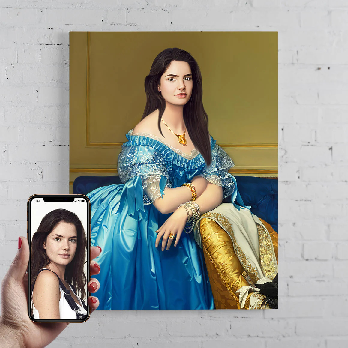 The Lady in Blue - Image 2