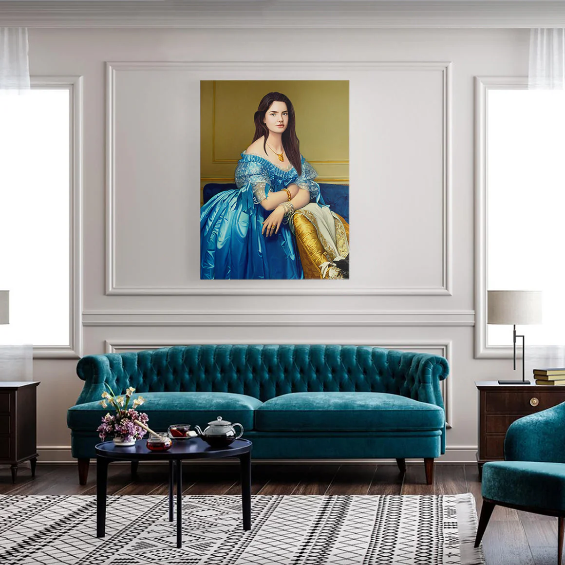 The Lady in Blue - Image 3